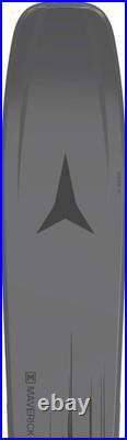 Atomic Maverick 88 CTI Men's All-Mountain Skis, Gunmetal/Black, 165cm MY26