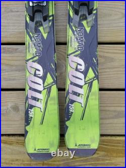 Atomic Nomad Colt 157cm All Mountain Skis with Atomic XTO 10 Bindings Snow Skis
