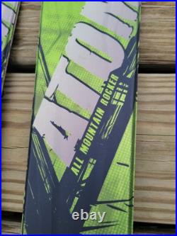 Atomic Nomad Colt 157cm All Mountain Skis with Atomic XTO 10 Bindings Snow Skis
