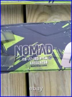 Atomic Nomad Colt 157cm All Mountain Skis with Atomic XTO 10 Bindings Snow Skis