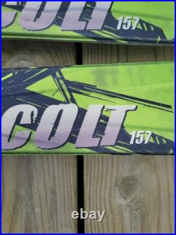 Atomic Nomad Colt 157cm All Mountain Skis with Atomic XTO 10 Bindings Snow Skis
