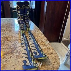 Atomic Supercross Sx-9 170cm All Mountain Skis Atomic Adj. Bindings, Lange Boots