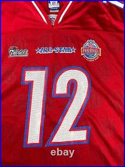 Authentic 2005 Tom Brady Pro Bowl Reebok Jersey XL NFL Collectible Mint