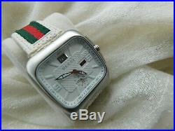Authentic Men/s Luxury Gucci Watch. Ref 131.3 (coupe). Mint Dial. All Original