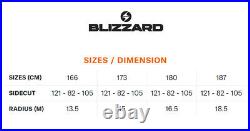 BLIZZARD Men's Brahma 82 Blue/Orange Ski (8A225400001)