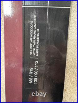 BRAND NEW 2023 Salomon Stance 90 All Mountain Alpine Downhill Skis 188 cm