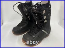 BURTON Freestyle Snowboard Boots All Mountain Men's 7 Black New No Box