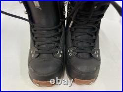 BURTON Freestyle Snowboard Boots All Mountain Men's 7 Black New No Box