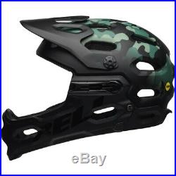 Bell Helmet Super 3r Mips Oak Matte Black/greens Medium All Mountain