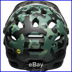 Bell Helmet Super 3r Mips Oak Matte Black/greens Medium All Mountain