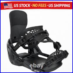 Bent Metal Lightning Supermatic Snowboard Bindings, 2025/2026, Black, Size L