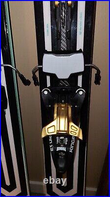 Black Crows Atris Skis 184cm + King Pin 13 Bindings + Pomoca Skins. Used Once