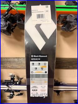 Black Diamond Impulse 98 Skis, 189cm in Length. In Original Plastic