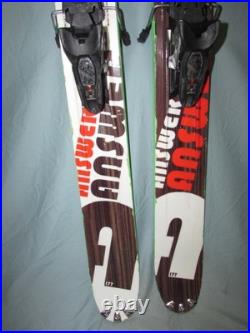 Blizzard ANSWER all mountain skis 177cm with Marker IQ MAX adjustable bindings