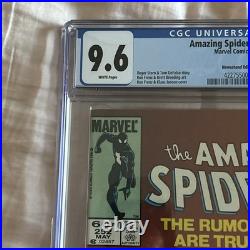Brand AMAZING SPIDERMAN252 SSTAND CGC 96 WHITE PAGES 1ST G2U
