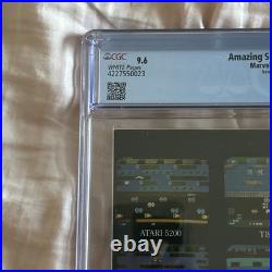 Brand AMAZING SPIDERMAN252 SSTAND CGC 96 WHITE PAGES 1ST G2U