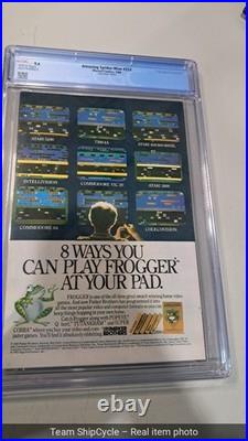 Brand AMAZING SPIDERMAN252 SSTAND CGC 96 WHITE PAGES 1ST G2U