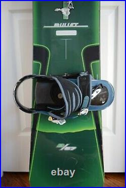 Burton Bullet Snowboard Size 167 CM With Xlarge Burton Bindings