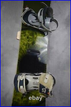 Burton Canyon Wide Snowboard 163cm With Extra Large Ride Bindings