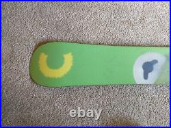 Burton Custom 156 Flying V Restricted Muppets kermit rare collectible snowboard