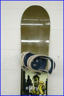Burton Custom 156cm Twin-Tip All-Mountain Snowboard withFreestyle Bindings SHAFT
