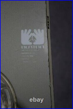 Burton Custom 60 1/2 Snowboard Size 160 CM With Ride Large Bindings