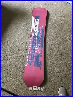 Burton Custom All Mountain Men's Snowboard, Freestyle Board- Size 155