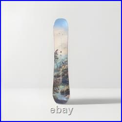 Burton Custom Camber Men's All-Mountain Snowboard, Jungle, 154cm