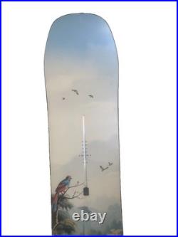 Burton Custom Camber Men's All-Mountain Snowboard, Jungle, 154cm