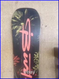 Burton Custom Camber Men's All-Mountain Snowboard, Jungle, 154cm