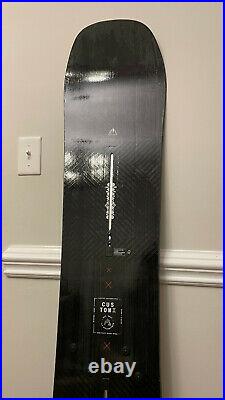 Burton Custom X Snowboard all Mountain 158 W Wide 2020 Used