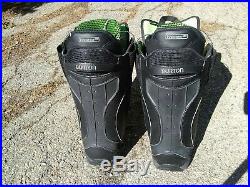 Burton Driver X Snowboard Boots. Black Size 13 US Speedlace Stiff All Mountain