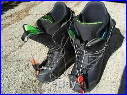 Burton Driver X Snowboard Boots. Black Size 13 US Speedlace Stiff All Mountain