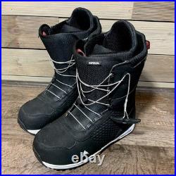 Burton Imperial Snowboard Boots Mens 12 Black Imprint 3 Speed Zone All Mountain