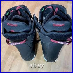 Burton Imperial Snowboard Boots Mens 12 Black Imprint 3 Speed Zone All Mountain