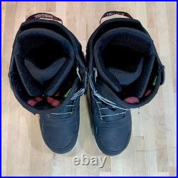 Burton Imperial Snowboard Boots Mens 12 Black Imprint 3 Speed Zone All Mountain