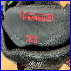 Burton Imperial Snowboard Boots Mens 12 Black Imprint 3 Speed Zone All Mountain