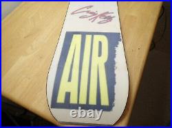 Burton Mystery Air Vintage Craig Kelly Snowboard Made in Austria with Bindings