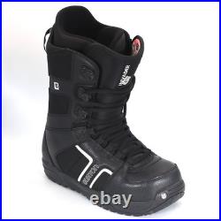 Burton Snowboard Boots Mens 9 Black Invader Lace Up All Mountain Winter Sports