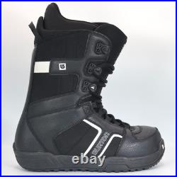 Burton Snowboard Boots Mens 9 Black Invader Lace Up All Mountain Winter Sports