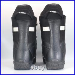 Burton Snowboard Boots Mens 9 Black Invader Lace Up All Mountain Winter Sports