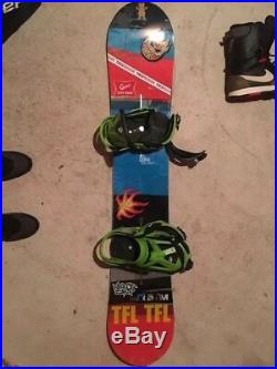 Burton Snowboard Set up With Nike DK Boots