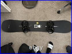 Burton Snowboard Size 155 With Step On Binding