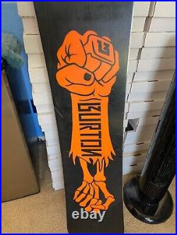 Burton Super Fly Snowboard 127 cm Used Orange Ratt 13 Lightspeed