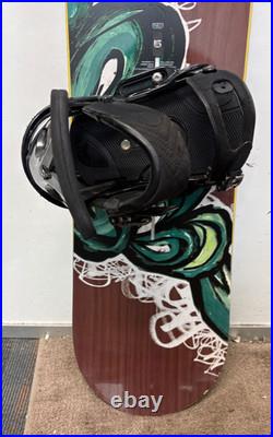 Burton Supermodel 168cm Twin-Tip All-Mountain Snowboard Burton EST Bindings L