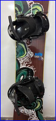 Burton Supermodel 168cm Twin-Tip All-Mountain Snowboard Burton EST Bindings L