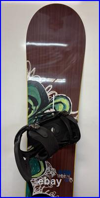 Burton Supermodel 168cm Twin-Tip All-Mountain Snowboard Burton EST Bindings L