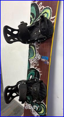 Burton Supermodel 168cm Twin-Tip All-Mountain Snowboard Burton EST Bindings L