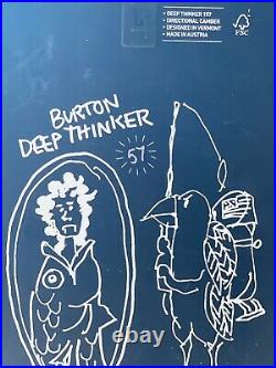 Burton snowboard Deep Thinker 157 CM (2019) (regular width)