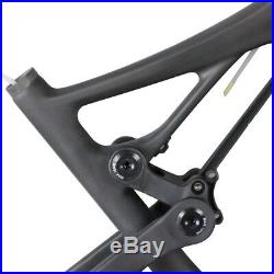 Carbon Full Suspension 650B All Mountain Frame 150mm Travel 21 inch